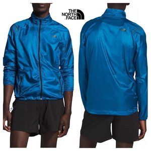NWT $130 THE NORTH FACE Men XL DRY REFLECTIVE RUNNING  Performance JACKET  Blue